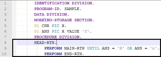 cobol scrn